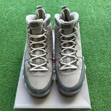 Jordan Cool Grey 9s Size 7Y