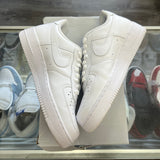 Nike White Low Air Force 1s Size 8.5