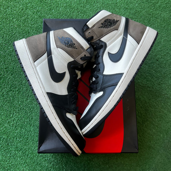 Jordan Mocha 1s Size 10