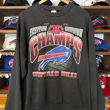 Vintage Buffalo Bills 1995 Eastern Division Champs Crewneck Size XL
