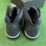 Jordan Black Silver 3Lab 5s Size 10
