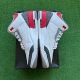 Jordan Fire Red 3s Size 10