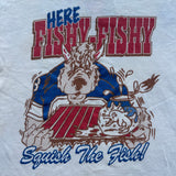 Vintage Buffalo Bills Squish the Fish Tee Size M
