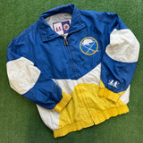 Vintage Buffalo Sabres Windbreaker Jacket Size M