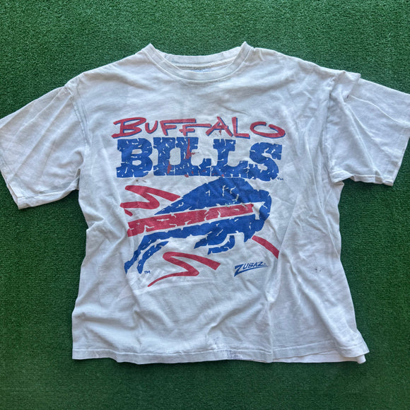 Vintage Buffalo Bills Zubaz Tee Size L