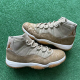 Jordan Natural Olive 11s Size 12W/10.5M