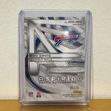 Buffalo Bills Ray Davis Autographed Jersey Patch Numbered Card