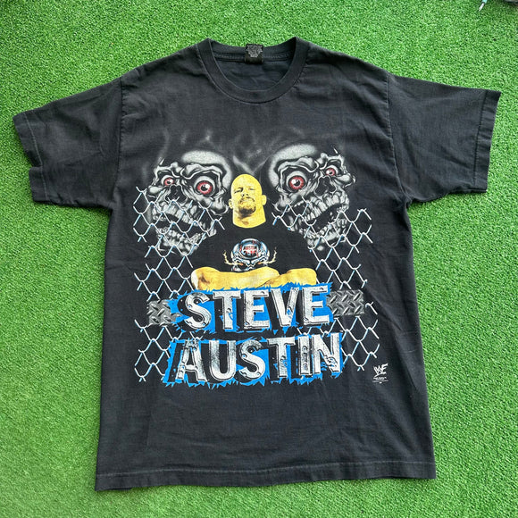Vintage WWF Stone Cold Steve Austin Tee Size XL