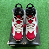 Jordan Carmine 6s Size 11