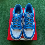 Nike UNC Low Dunks Size 5Y