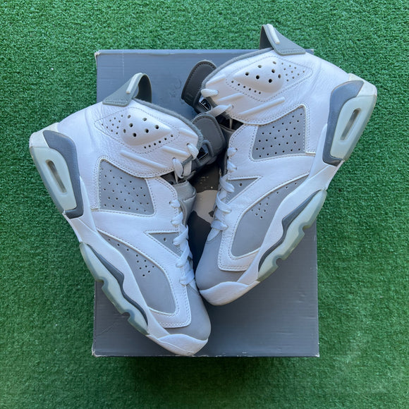 Jordan Cool Grey 6s. Size 8. $60.