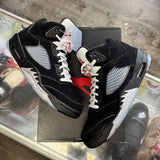 Jordan Black Metallic 5s Size 10
