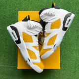 Jordan Yellow Ochre 6s Size 10
