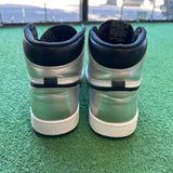 Jordan Silver Toe 1s Size 11.5W/10M