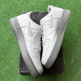 Nike Jewel Wolf Grey Air Force 1s Size 13