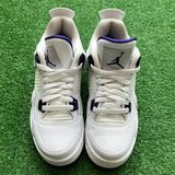Jordan Metallic Purple 4s Size 6Y