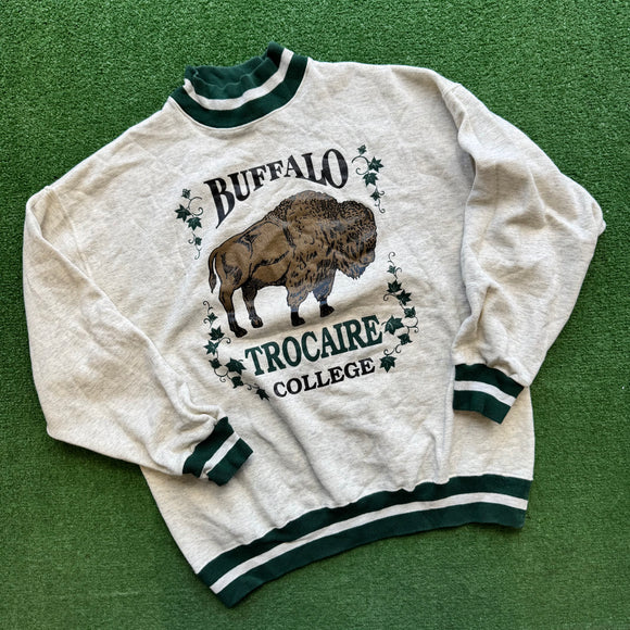 Vintage Trocaire College Buffalo Crewneck Size XL
