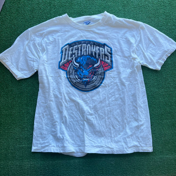 Vintage Buffalo Destroyers Tee Size XL