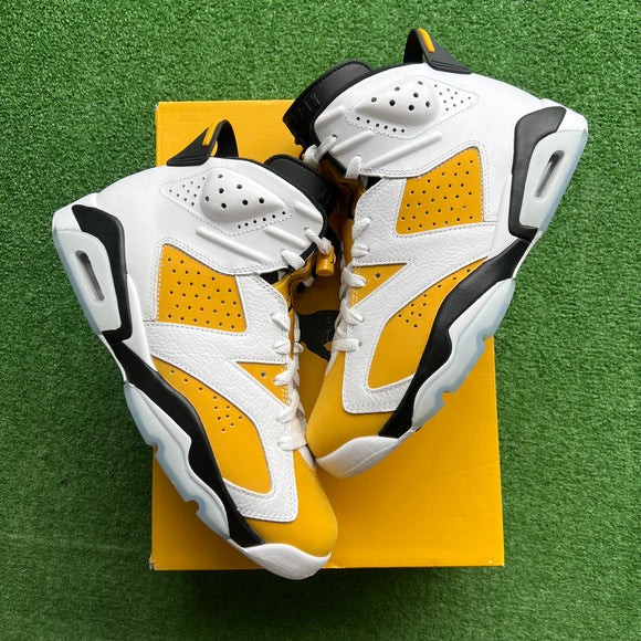 Jordan Yellow Ochre 6s Size 10