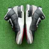 Jordan Black Cement 3s Size 12