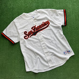 Vintage San Francisco Giants Barry Bonds Jersey Size XL