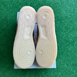Nike Orange Skeleton Low Air Force 1s Size 10.5