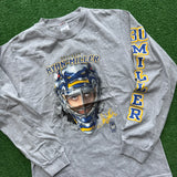 Vintage Buffalo Sabres Ryan Miller Longsleeve Tee Size M