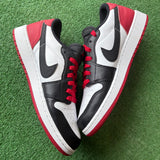 Jordan Black Toe Low 1s Size 7Y