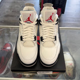 Jordan White Cement 4s Size 11