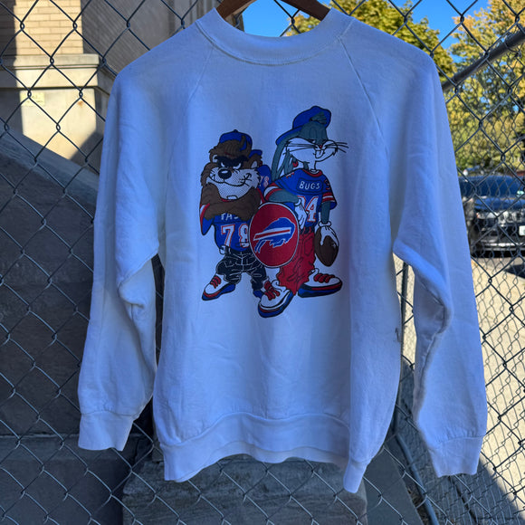 Vintage Buffalo Bills Looney Tunes Crewneck Size M