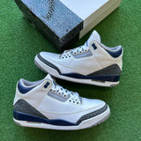 Jordan Midnight Navy 3s Size 10.5