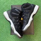 Jordan Heiress Black Stingray 11s Size 8.5W/7M