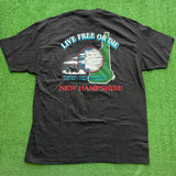 Vintage Harley Davidson New Hampshire Tee Size XL