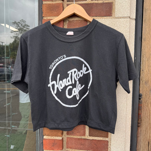 Vintage Hard Rock Cafe Tee Crop Top Size M/L