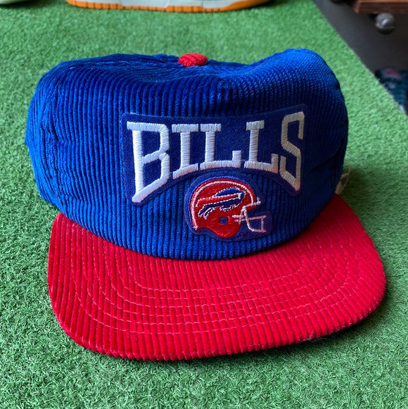 Vintage Buffalo Bills Corduroy Snapback Hat
