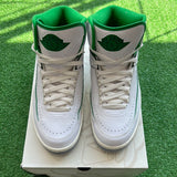 Jordan Lucky Green 2s Size 10