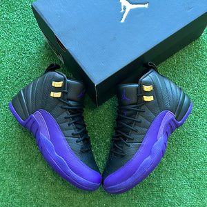 Jordan Field Purple 12s Size 5Y