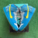 Nike Familia Blue Ox SB High Dunk Size 9