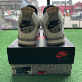 Jordan White Cement 4s Size 11