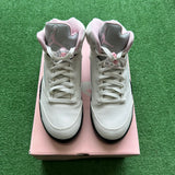 Jordan Medium Soft Pink 5s Size 9