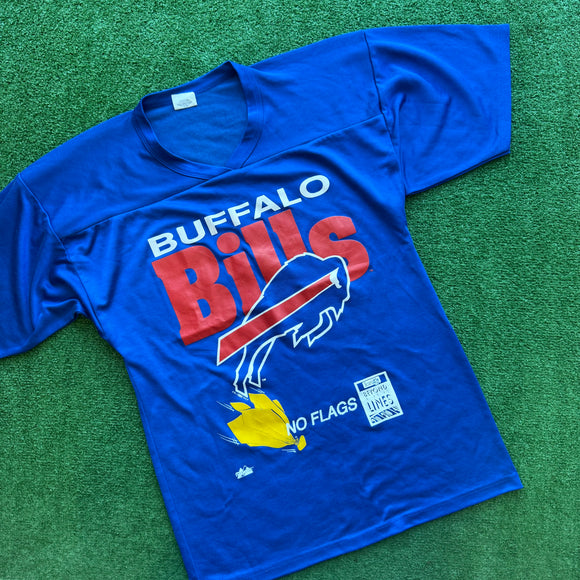 Vintage Buffalo Bills Jersey Tee Size L