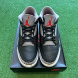Jordan Black Cement 3s Size 13