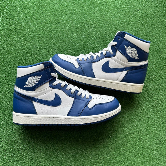 Jordan Storm Blue 1s Size 9.5