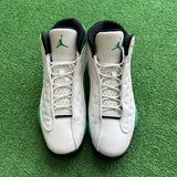 Jordan Lucky Green 13s Size 10