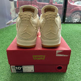 Jordan White Levi 4s Size 10.5