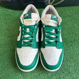 Nike Malachite Green Lottery Pack Low Dunk Size 11