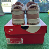 Nike Pink Velvet Low Dunk Size 6Y