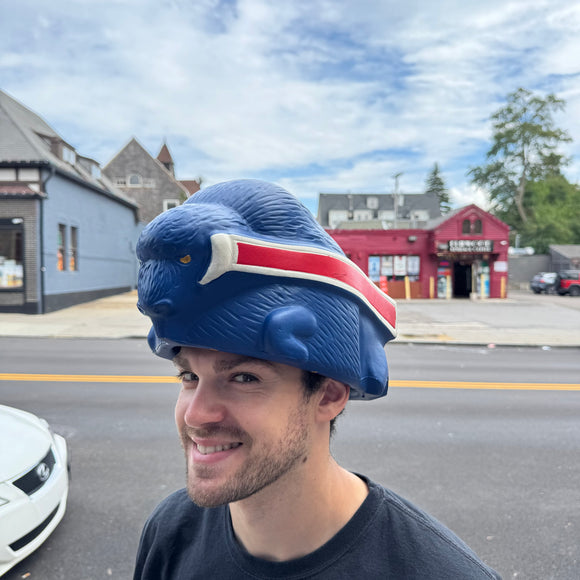 Vintage Buffalo Bills Foam Helmet Hat