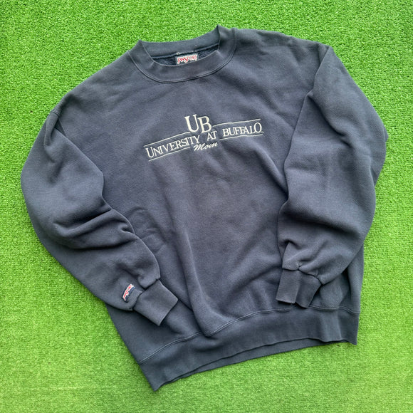 Vintage University at Buffalo Mom Crewneck Size L