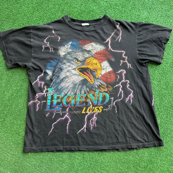 Vintage American Thunder Tee Size L/XL